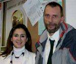Hanane El Kenz, pharmacienne biologiste, et le Dr Christian Vandenvelde, médecin responsable biologiste